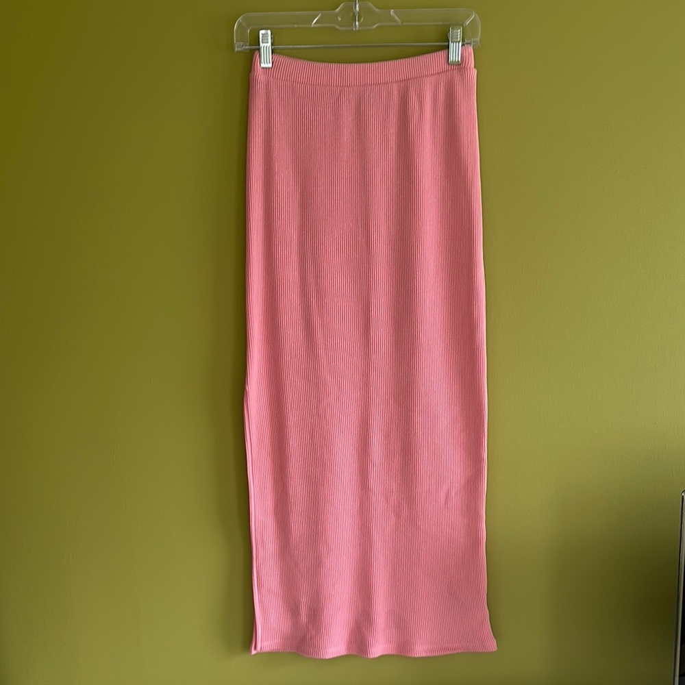 Old Navy Pink Maxi Pencil Skirt Resort Wear